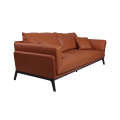 2020 New Design Brown Leather Sofa