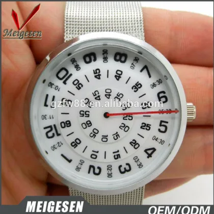 factory customize personlity special big face A hand Mechanical watch