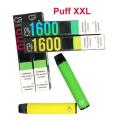 Hải quan Puff XXL Vape Pen dùng một lần 1600 Puff