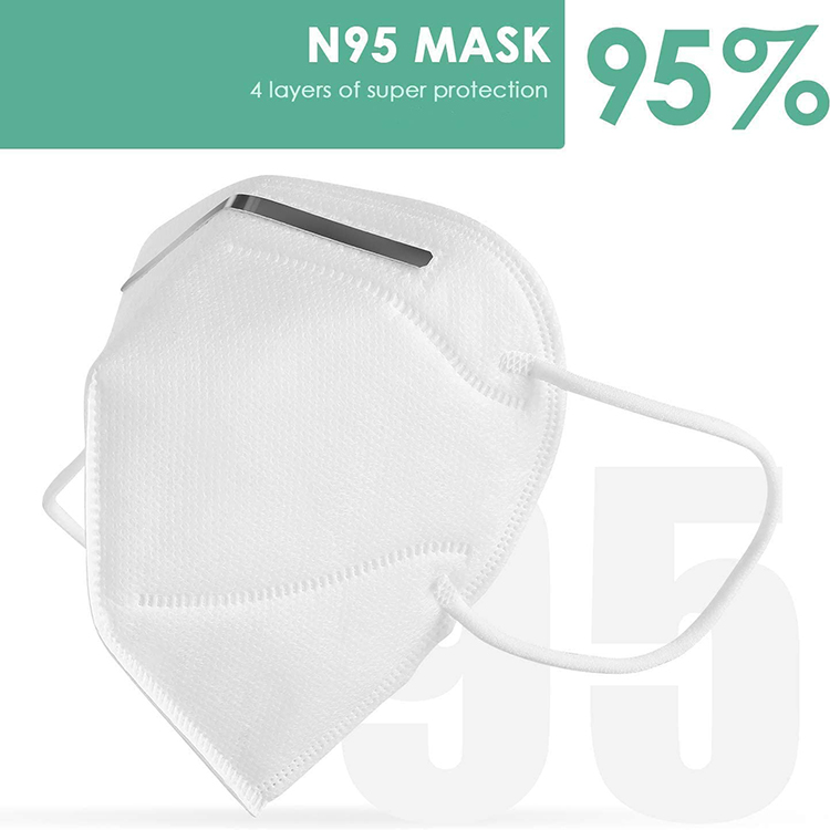 CE FDA Certified N95 Medysk Gesichtsmasker