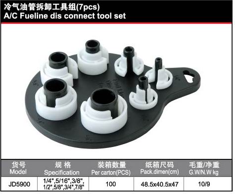 A/C & Fuel Line Disconnet Tool Set (JD5900)