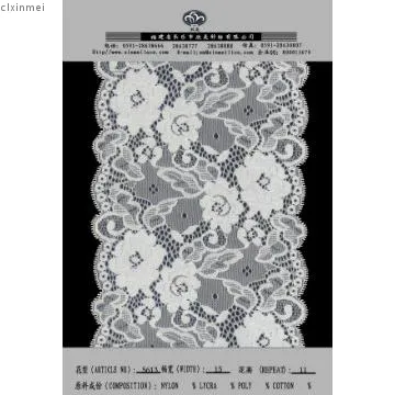 clothing accessories--jacquard nylon lace