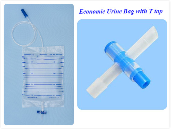 Economic Urine Bag with T valve (Pack)