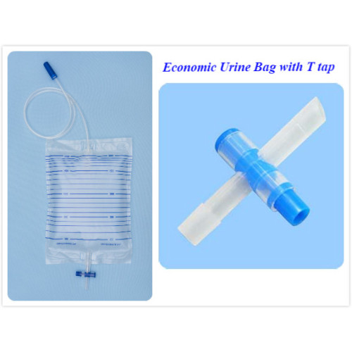 Medical Plastic Bag with Cross Valve