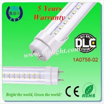 Shen Zhen Factory LED Tube Light T8 22W 120CM DLC Listing