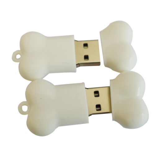 Wholesale Cute Cartoon PVC Bone Usb Flash Drive