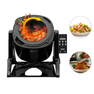 2500W Commercial Self Cooking Robot with Automatic Wok Stirring for Restaurants