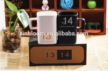lovers starbuck ceramic mug with cover,lovely cartoon animal multicolour cup