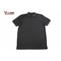 Polo da uomo tinta unita con colletto normale camicia