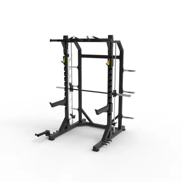 DETI Gym Equipment: Smith Machine Squat Rack for Strength Training