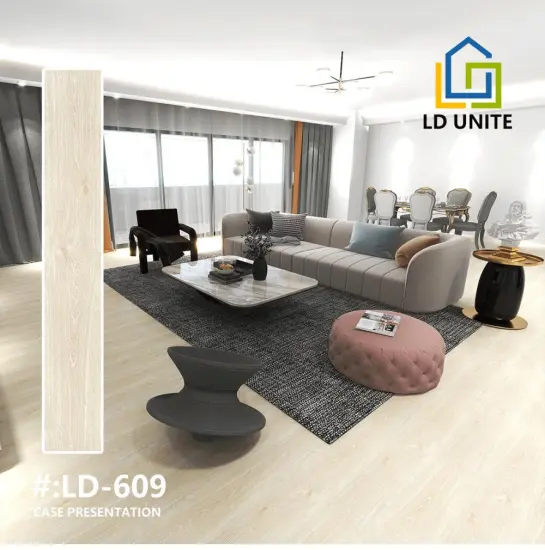 Hot Sale spc Rigid Core Click Lock Flooring