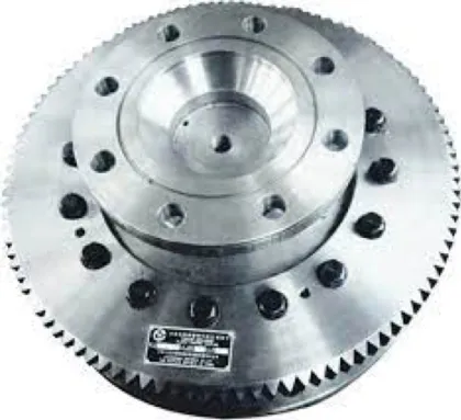 Elastic damping coupling