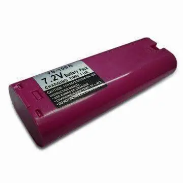 7.2V NiMH Battery Pack for Cordless Power Tool with Hard Case, Replacement Battery Pack
