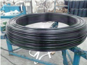 Unbonded prestressed concrete steel strand