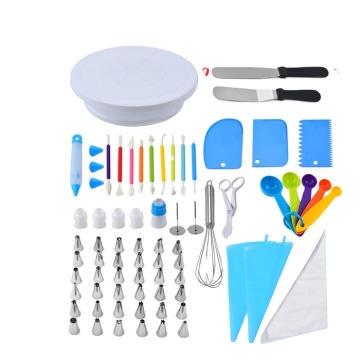 66pcs DIY Icing Set: Cake Decorating & Fondant Tools