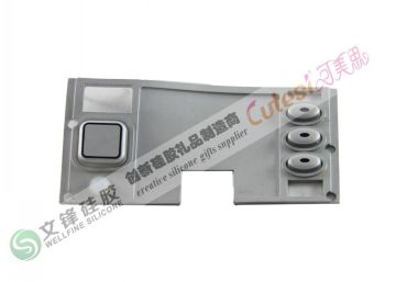 100 % Silicone Material Non - Toxic Silicone Rubber Keypad For Tv Remote Contraller