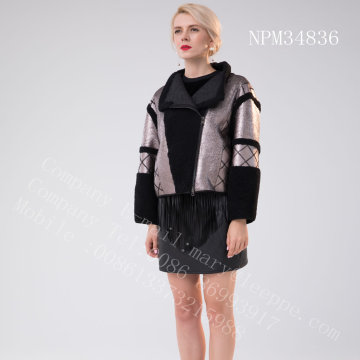 Lady Short Spain Merino Shearling Jacket