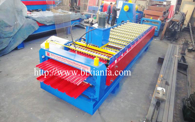 galvanized metal sheet machine