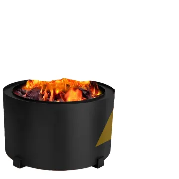 Smokeless Carbon Steel Fire Pit: Factory Outlet Outdoor Bonfire and Wood Burning Firebowl