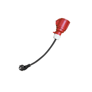 Feyree Portable CEE 16A Phase 3 to Phase 1 Adapter and EV Charging Cable for Electric Vehicles