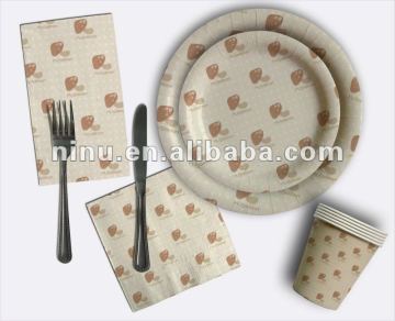 YLPP120-062 fancy paper plates,square paper plates wholesale
