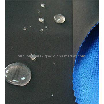 Stretch waterproof and breathable soft shell laminated  TPU fabric