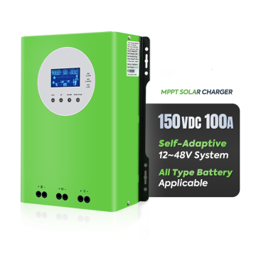 100A MPPT Solar Charger Controller for 12V, 24V, 36V, and 48V Solar Panels