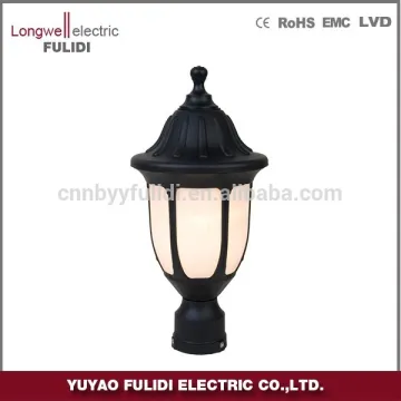 P213 Plastic outdoor lamp Garden lantern exterior standing energy saving Light lamp