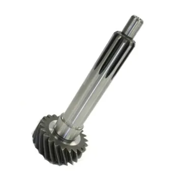 OEM precision machined 4340 steel 22 teeth input shaft