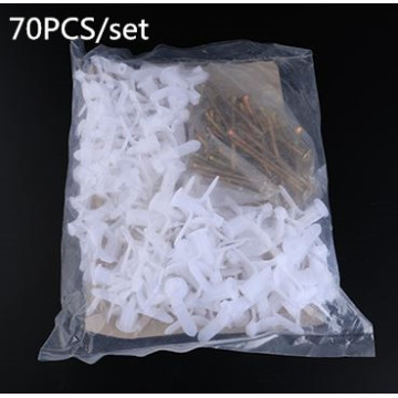 70pcs/ 100pcs Plasterboard Drywall Ribbed Anchor Self Drilling Wall Drywall Anchors Plastic Screw Expansion Anchor Sleeve Screw