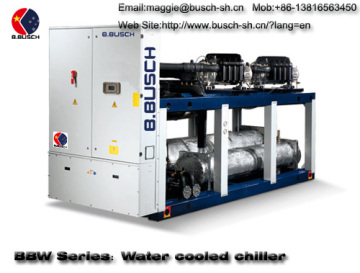 BUSCH water cooled screw chiller for cooling Wine red wine production