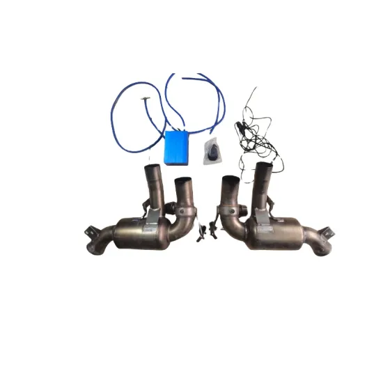 Remote Control Titanium Alloy Exhaust Tail Drum for Ferrari GTC4Lusso - Used Car Dismantling Modification IPE