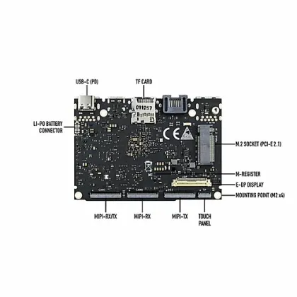 Khadas Edge-V Pro RK3399: 4G DDR4 + 32GB EMMC5.1 Single Board Computer