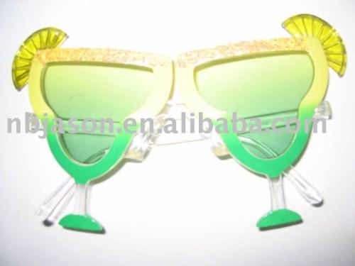 Hawiian party glasses / cup shape glasses / party glasses