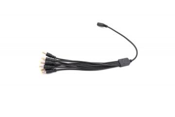 1 żeński na 4 męski kabel zasilający