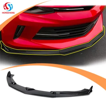 HongHang Manufacture Gloss Black Front Lip Splitter for Chevrolet Camaro 2016-2020