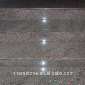 China cheap Multicolor White Gold stair nosing