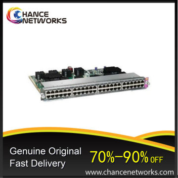 New and Original Module !CISCO WS-X4748-RJ45V+E