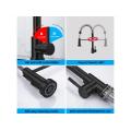 Matte Black Pull Down Sprayer Spring Kitchen Faucet