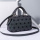 Custom PU leather geometric pillow bag luminous handbags