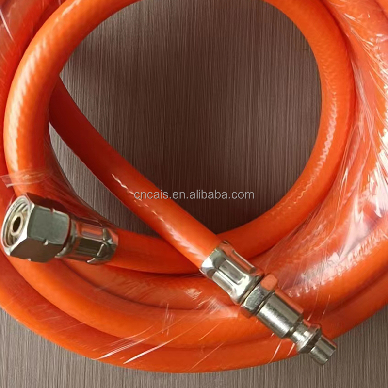 1/4 Inch Flexible PVC Air Hose for Air Compressors and Pneumatic Pipes - 20 Bar Pressure