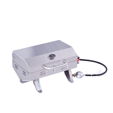 Hyxion  Stainless steel metal folding 12000BTU  Outdoor Campying easily cleaned foldable gas Outdoor barbecue grill