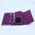 Fashion Pattern Bunga Desain Card Holder Leather Purse