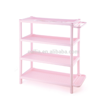 4 layer high quality plastic shoe &umbrella storage rack