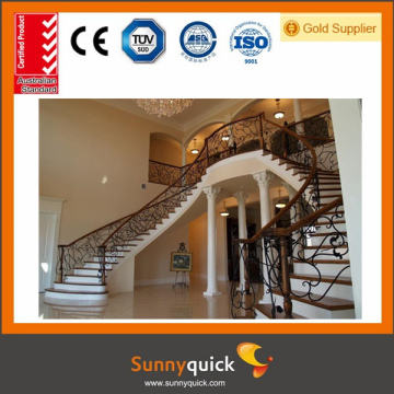 See larger image extruded aluminum rail/handrail for balconies