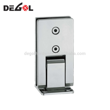 China stainless steel wall mounted shower door frameless glass hinges