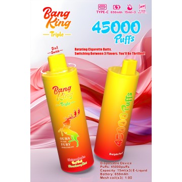 Bang King Triple 45000 Puffs di Jepang