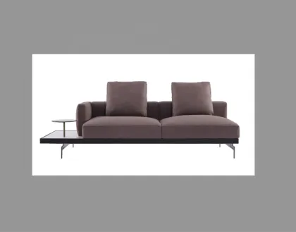 Natuzzi leather sofa colorful deep seat sofa