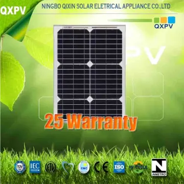 18V 20W Mono PV Solar Panel