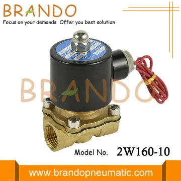2W160-10 3/8'' 2/2 Way NC Brass Water Solenoid Valve